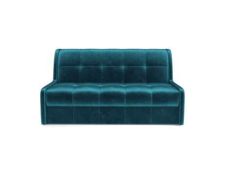 Диван Аккордеон Барон №6 бархат сине-зеленый STAR VELVET 43 BLACK GREEN