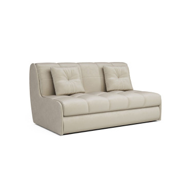 Диван Аккордеон Барон №2 бархат бежевый STAR VELVET 6 LIGHT BEIGE