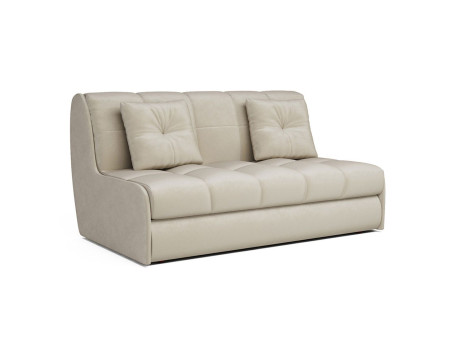 Диван Аккордеон Барон №2 бархат бежевый  STAR VELVET 6 LIGHT BEIGE