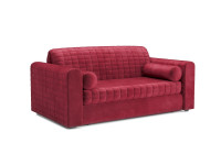 Диван Аккордеон Барон №5 бархат красный STAR VELVET 3 DARK RED