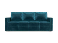 Диван Марсель №2 бархат сине-зеленый STAR VELVET 43 BLACK GREEN