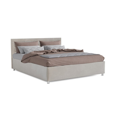 Кровать Версаль бархат бежевый / STAR VELVET 6 BEIGE 160