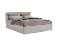 Кровать Версаль бархат бежевый / STAR VELVET 6 BEIGE 160