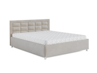 Кровать Версаль бархат бежевый / STAR VELVET 6 BEIGE 160