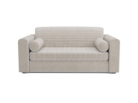 Диван Аккордеон Барон №5 бархат бежевый STAR VELVET 6 LIGHT BEIGE