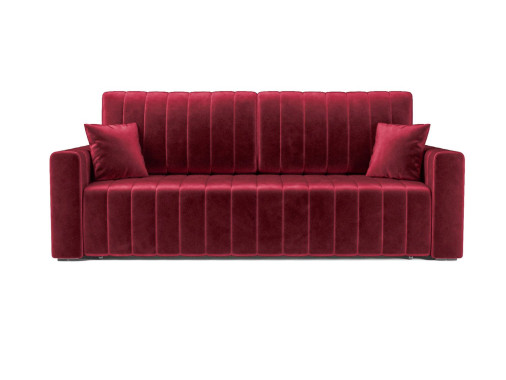 Диван Лондон бархат красный STAR VELVET 3 DARK RED