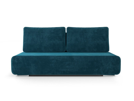 Диван Марк бархат сине-зеленый STAR VELVET 43 BLACK GREEN