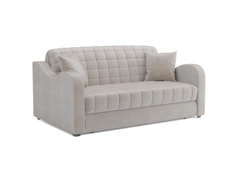 Диван Аккордеон Барон №4 бархат бежевый STAR VELVET 6 LIGHT BEIGE