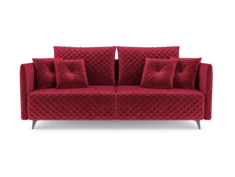 Диван Вашингтон бархат красный/ STAR VELVET 3 DARK RED