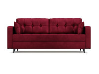 Диван Снеп бархат красный/ STAR VELVET 3 DARK RED