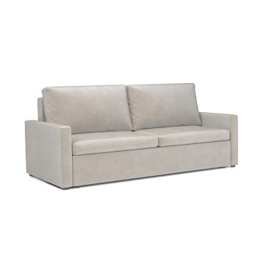 Диван Поло бархат бежевый STAR VELVET 6 LIGHT Beige