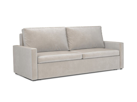 Диван Поло бархат бежевый STAR VELVET 6 LIGHT Beige