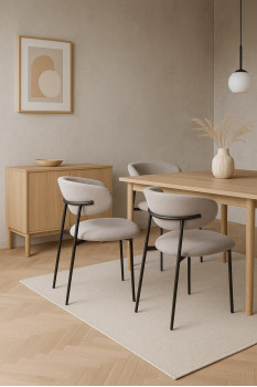 Рольф комплект стульев 2 шт. букле Clarins 100 арт. 4673739703809