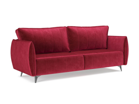 Диван Осло бархат красный/ STAR VELVET 3 DARK RED