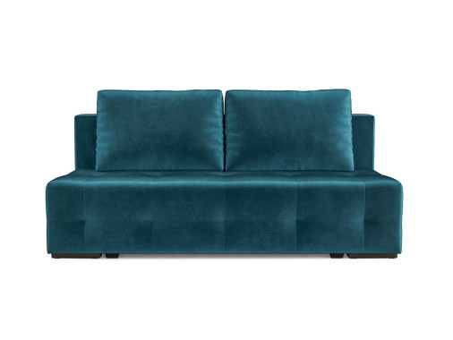 Диван Марсель №1 бархат сине-зеленый STAR VELVET 43 BLACK GREEN
