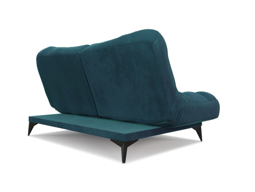 Диван Арно бархат сине-зеленый STAR VELVET 43 BLACK GREEN