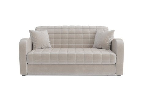 Диван Аккордеон Барон №4 бархат бежевый STAR VELVET 6 LIGHT BEIGE