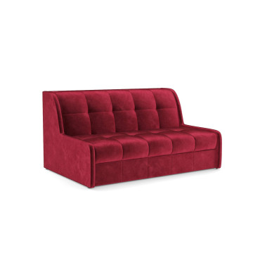 Диван Аккордеон Барон №6 бархат красный STAR VELVET 3 DARK RED