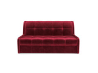 Диван Аккордеон Барон №6 бархат красный STAR VELVET 3 DARK RED