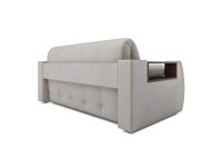 Диван Аккордеон Барон №3 бархат бежевый STAR VELVET 6 LIGHT BEIGE