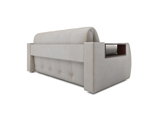 Диван Аккордеон Барон №3 бархат бежевый STAR VELVET 6 LIGHT BEIGE