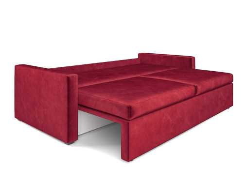 Диван Поло бархат красный STAR VELVET 3 DARK RED