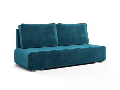 Диван Марк бархат сине-зеленый STAR VELVET 43 BLACK GREEN