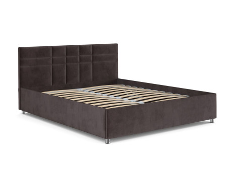 Кровать Нью-Йорк бархат шоколадный STAR VELVET 60 COFFEE 160