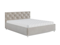 Кровать Классик бархат бежевый STAR VELVET 6 BEIGE 160