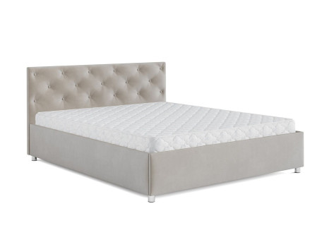 Кровать Классик бархат бежевый STAR VELVET 6 BEIGE 160