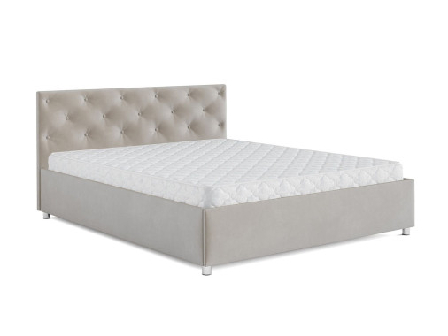 Кровать Классик бархат бежевый STAR VELVET 6 BEIGE 160