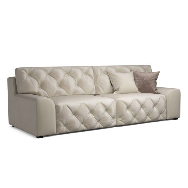 Диван Милан бархат бежевый/ STAR VELVET 6 LIGHT BEIGE