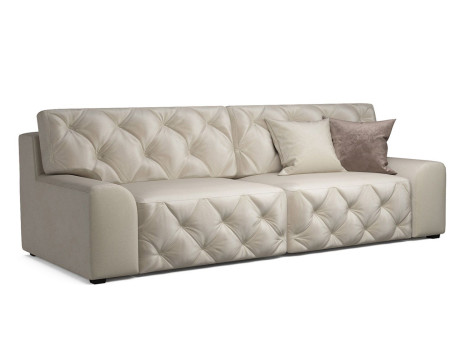 Диван Милан бархат бежевый/ STAR VELVET 6 LIGHT BEIGE
