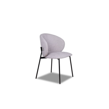 Фьорд комплект стульев 2 шт. микровелюр Shape Silver арт. 4673739703885