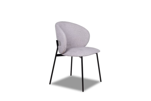 Фьорд комплект стульев 2 шт. микровелюр Shape Silver арт. 4673739703885