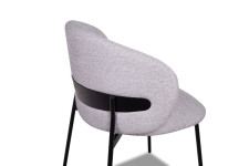 Фьорд комплект стульев 2 шт. микровелюр Shape Silver арт. 4673739703885