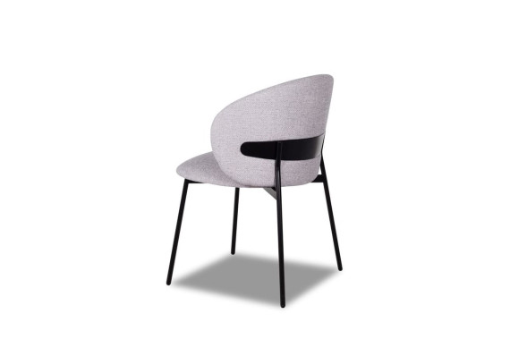 Фьорд комплект стульев 2 шт. микровелюр Shape Silver арт. 4673739703885