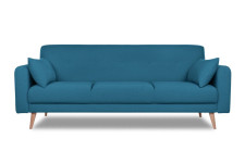Паэн трёхместный диван-релакс Рогожка UNO (biruza) арт. 4673739701157
