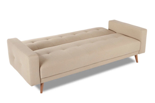 Сэлвик трёхместный диван-релакс Рогожка UNO Beige арт. 4673739701164