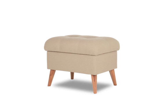 Сэлвик банкетка-релакс с ящиком Рогожка UNO Beige арт. 4673739701621