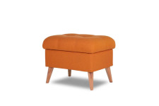 Сэлвик банкетка-релакс с ящиком Рогожка UNO Terracotta арт. 4673739701188