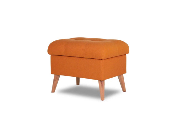 Сэлвик банкетка-релакс с ящиком Рогожка UNO Terracotta арт. 4673739701188