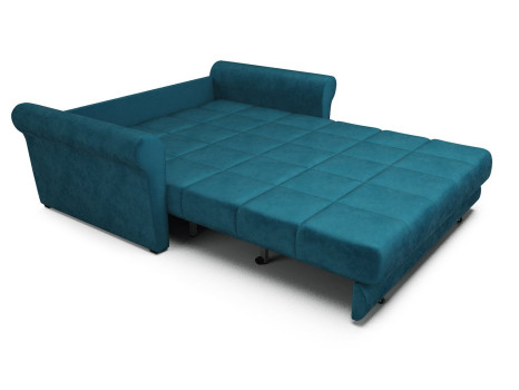 Диван Гранд бархат сине-зеленый Star Velvet 43 Black green