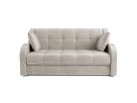 Диван Аккордеон Барон бархат бежевый Star Velvet 6 Light Beige