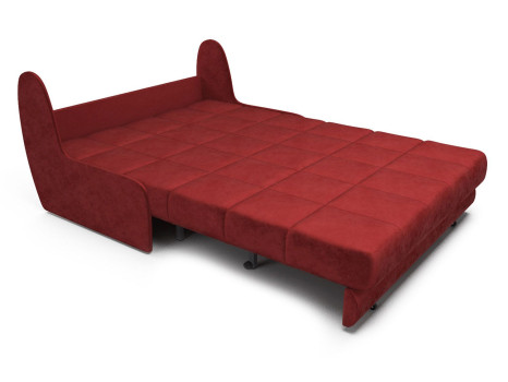 Диван Аккордеон Барон №2 бархат красный STAR VELVET 3 DARK RED