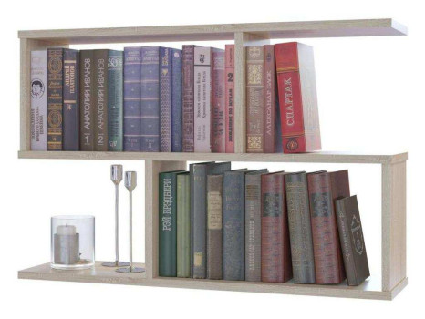 Полка книжная ПК-2 Дуб сонома