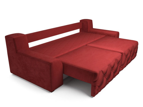 Диван Милан бархат красный/ STAR VELVET 3 DARK RED