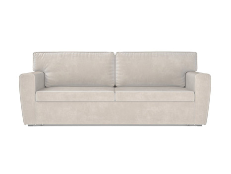 Диван Оскар бархат бежевый STAR VELVET 6 LIGHT Beige