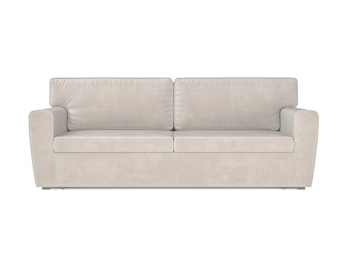 Диван Оскар бархат бежевый STAR VELVET 6 LIGHT Beige