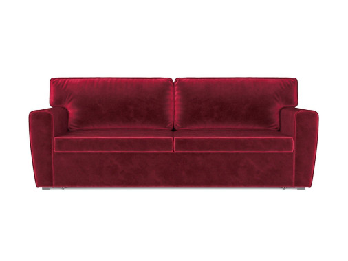 Диван Оскар бархат красный STAR VELVET 3 DARK RED